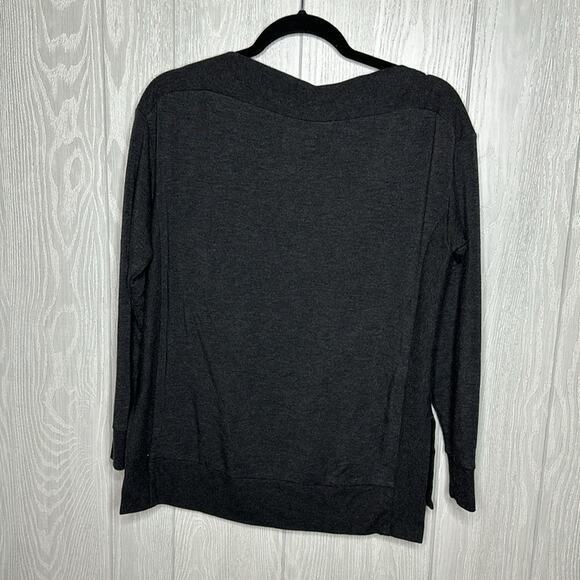Lou‎ & Grey charcoal high neck soft top size XS - Picture 4 of 5